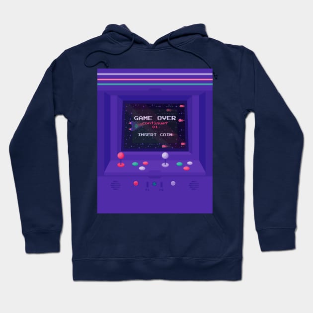 INSERT COIN Hoodie by BadOdds